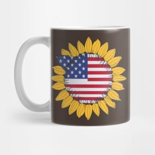 America-Sunflower Mug